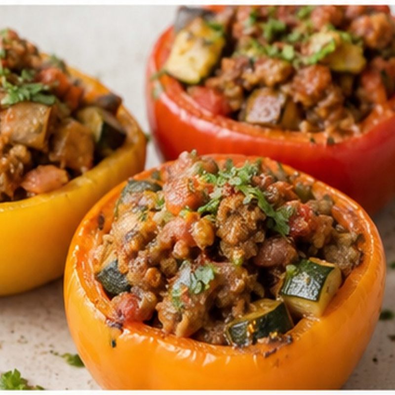 Turkey Stuffed Peppers